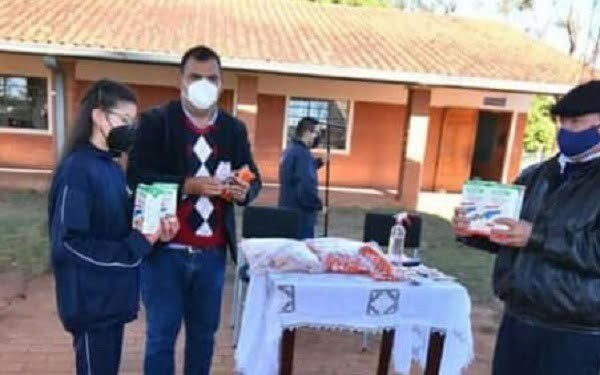 Distribuyen la Merienda Escolar en San Juan Nepomuceno - Noticiero Paraguay