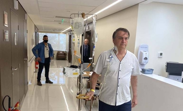 Diario HOY | Bolsonaro camina por el hospital y dice que "en breve" estará "de vuelta"