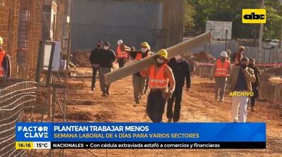 Producir más y trabajar menos días, una estrategia que ya rige en Paraguay - Nacionales - ABC Color