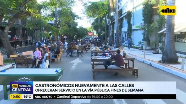 Gastronómicos nuevamente a las calles - ABC Noticias - ABC Color