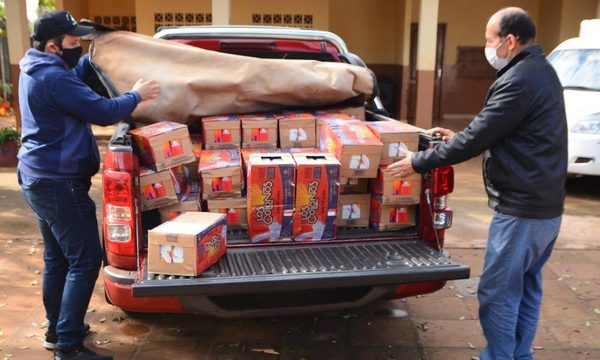 Municipalidad de CDE entrega segunda partida de alimentos a varias escuelas – Diario TNPRESS
