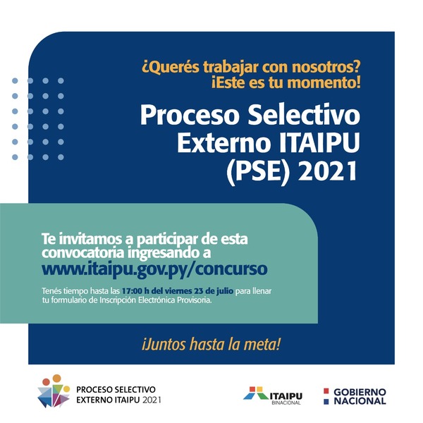 Abren nuevo PSE para incorporar a 179 empleados paraguayos en Itaipu