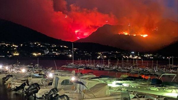Un incendio afecta parque natural de la costa catalana y deja 350 evacuados | .::Agencia IP::.
