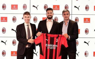 El AC Milan ficha al delantero francés Olivier Giroud
