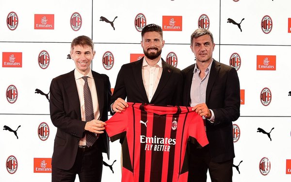 El AC Milan ficha al delantero francés Olivier Giroud