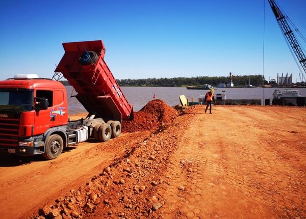 Camino de acceso al Puente Héroes del Chaco está casi listo | .::Agencia IP::.