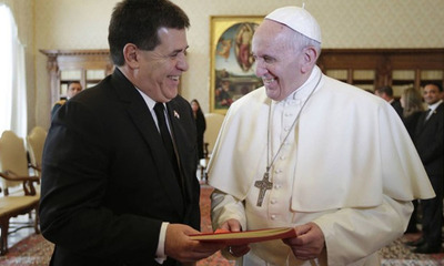 El Papa agradece a Horacio Cartes por sus deseos de pronta recuperación - OviedoPress