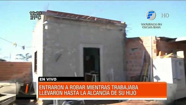 Delincuentes vaciaron una vivienda en Capiatá