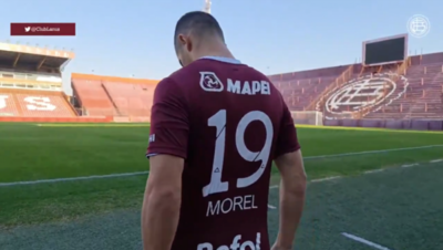 Jorge Morel debutó oficialmente en Lanús con una victoria