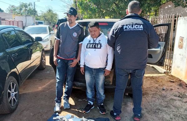 Capturan a presuntos asaltantes tras una aparatosa persecución en Luque - Nacionales - ABC Color