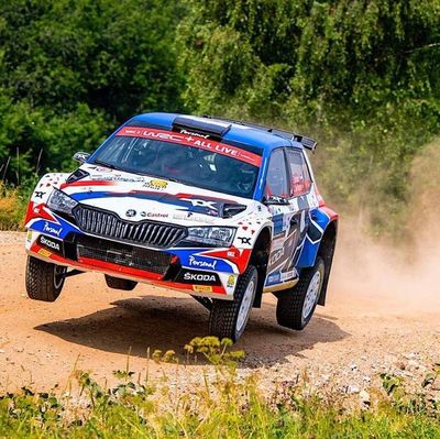 Zaldívar toma la séptima posición en Estonia - Automovilismo - ABC Color