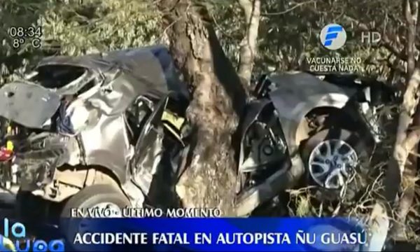 Hijo de "Chiqui" Arce fallece en accidente de tránsito | Telefuturo