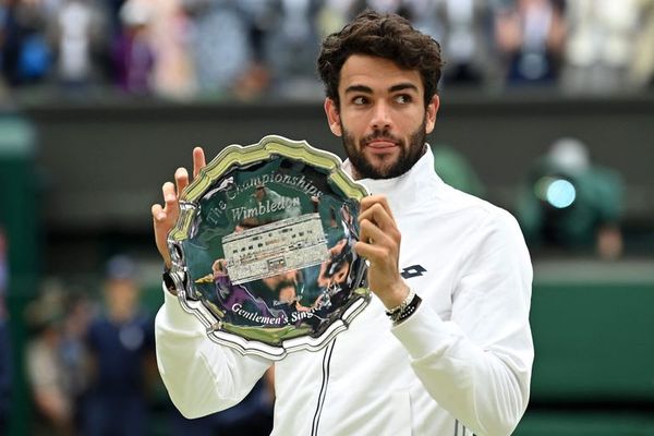 Berrettini, finalista de Wimbledon, baja en los Juegos Olímpicos - Tenis - ABC Color