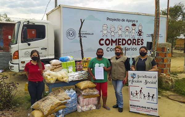 Entregaron 32 toneladas de alimentos a organizaciones comunitarias | .::Agencia IP::.