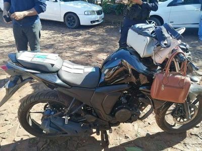 Presidente Franco: intervienen supuesto aguantadero de delincuentes y recuperan moto robada - ABC en el Este - ABC Color