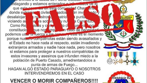 Desmienten comunicado que insta a intervención contra extranjeros