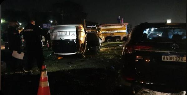 Reportan accidente de tránsito fatal en el Km 12 de CDE