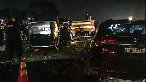 Accidente con derivación fatal en Ciudad del Este