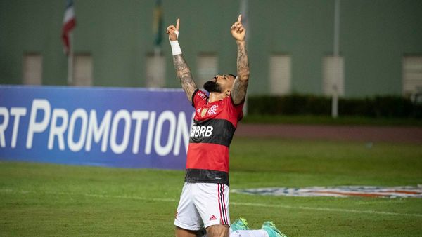Gabigol aporta un triplete y el Flamengo vapulea al Bahía