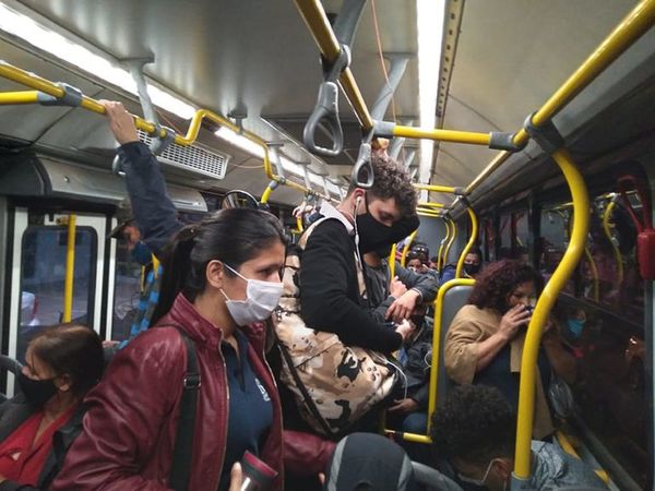 Virus sigue “viajando” en los buses ante nulo control - Nacionales - ABC Color