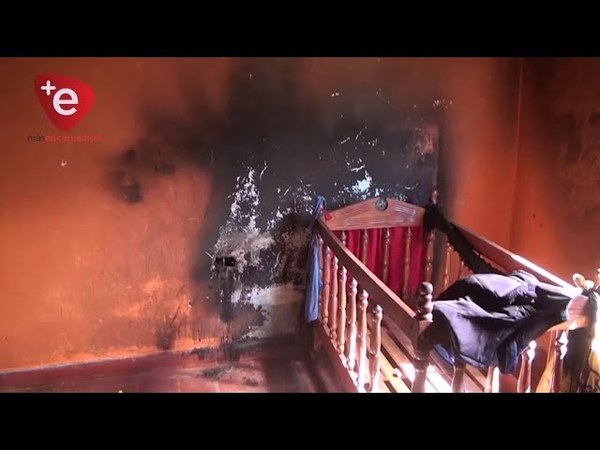 HUMILDE FAMILIA PIERDE GRAN PARTE DE SUS PERTENENCIAS EN INCENDIO