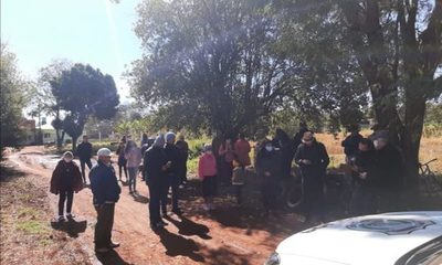 Protestan contra instalación de antena 5 G en Minga Guazú