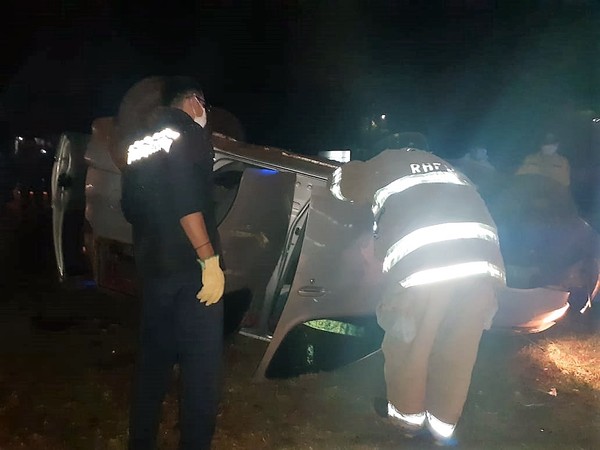 Un muerto en CHOQUE FRONTAL sobre la Ruta 02