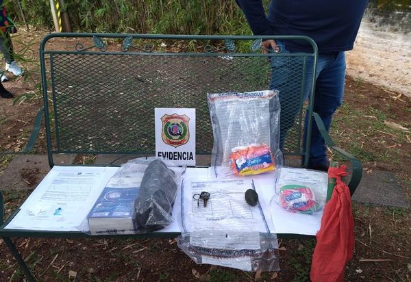 Creen que proyectiles, droga y granada eran para Carmen Villalba o Blanca Rosa González - Nacionales - ABC Color