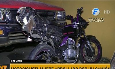 Bache ocasiona fatal accidente de tránsito | Telefuturo