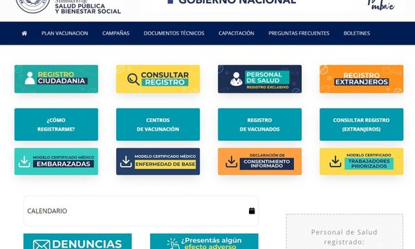 Registro previo agiliza vacunación