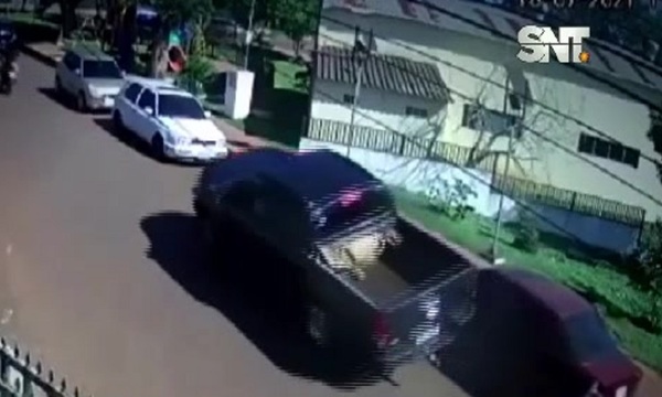 Descontrol al volante deja varios daños en Presidente Franco - SNT