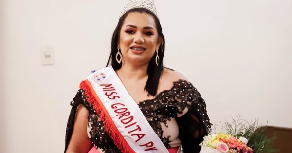 Tatiana Aquino fue adjudicada con la corona de Miss Gordita 2021