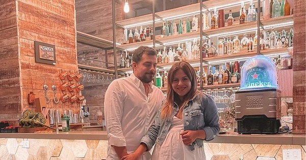 La Nación / El esperado anuncio de Andrea Quattrocchi: ¡la cigüeña llegará en octubre!