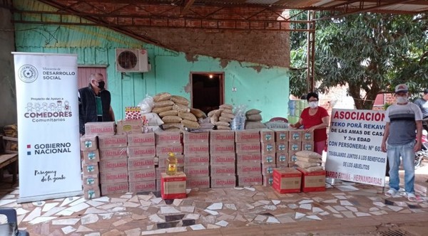 Entregaron 32 toneladas de alimentos no perecederos a organizaciones comunitarias