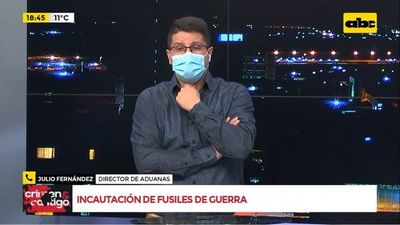 Incautaciones de fusiles de guerra - ABC Noticias - ABC Color