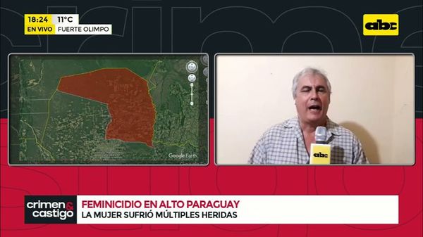 Feminicidio en Alto Paraguay - Crimen y castigo - ABC Color