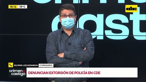 Denuncian a Policías de apropiarse de auto ajeno bajo amenaza de incriminar al dueño en narcotráfico - Crimen y castigo - ABC Color
