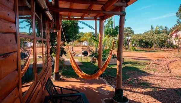Montesur Cabañas y Camping: el primer complejo agroecológico de San Cosme y Damián