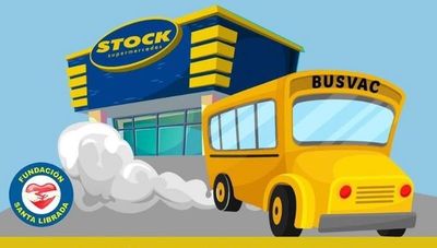 Busvac: la iniciativa de supermercados Stock para el traslado gratuito a vacunatorios
