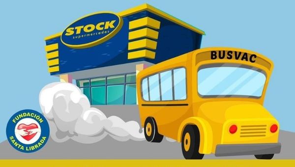 Busvac: la iniciativa de supermercados Stock para el traslado gratuito a vacunatorios