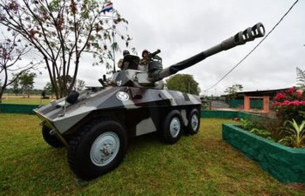 Vehículos blindados circularán por Asunción por Día del Ejército