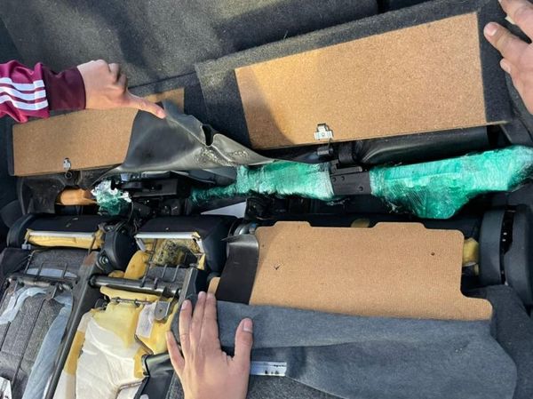 Aduanas detectó el ingreso ilegal de armas de fuego en inspección de rutina
