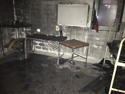 Incendio causó preocupación en el hospital de Curuguaty - Nacionales - ABC Color