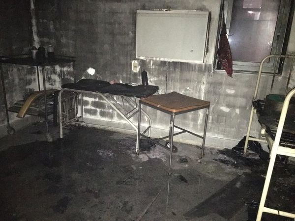 Incendio causó preocupación en el hospital de Curuguaty - Nacionales - ABC Color