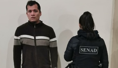 SENAD capturó en Ciudad del Este a brasileño buscado por la justicia