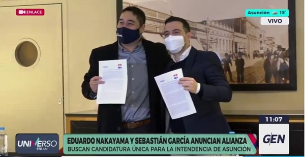 Asunción: Opositores firman acuerdo y correrán juntos en las municipales - ADN Digital