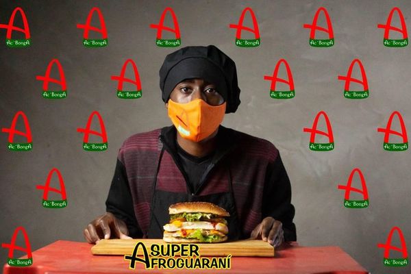 La hamburguesa “afro” que cumple sueños - Soy un viral - ABC Color