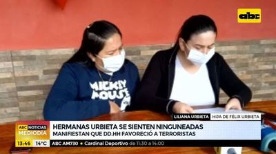 Hermanas Urbieta se sienten ninguneadas - ABC Noticias - ABC Color