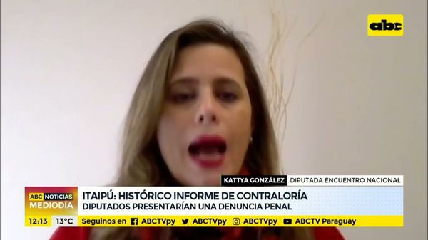 Itaipú: Diputados presentarían denuncia penal contra traidores de la patria - ABC Noticias - ABC Color
