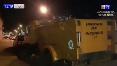 Principio de incendio en Hospital de Curuguaty | Noticias Paraguay